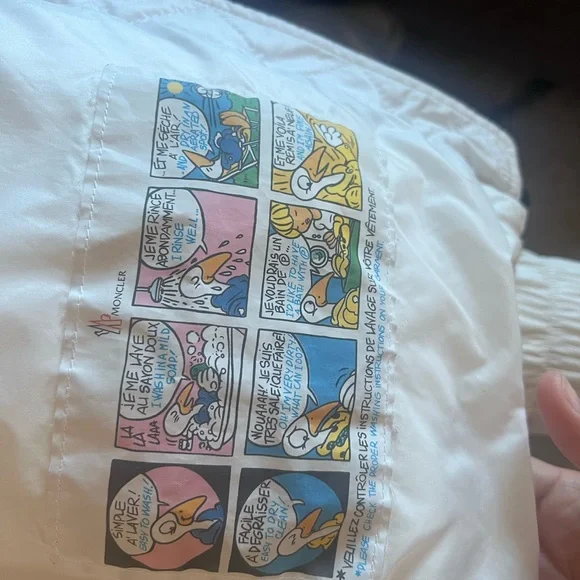 Moncler Ivory Quilted Jacket - Picture 5 of 12